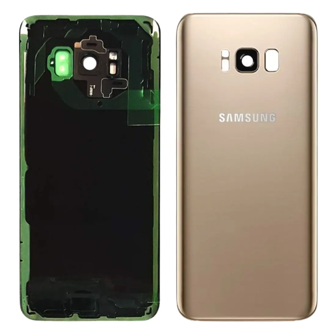 Samsung Galaxy S7 Back Glass Gold with Camera Lens